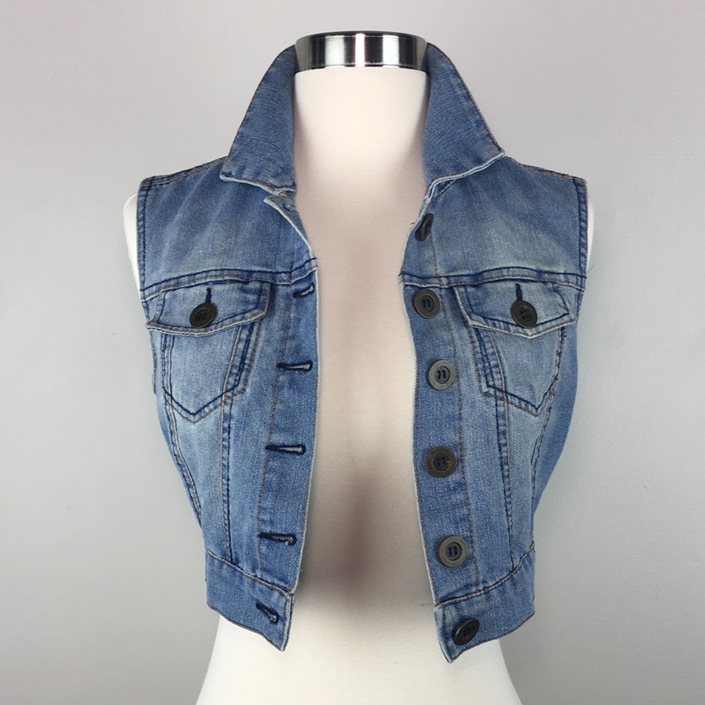 Denim vest